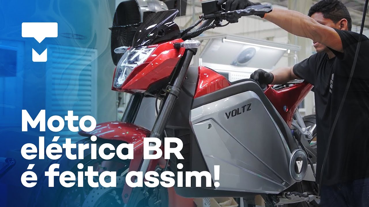 Como é feita uma moto elétrica? Visitamos a fábrica da Voltz