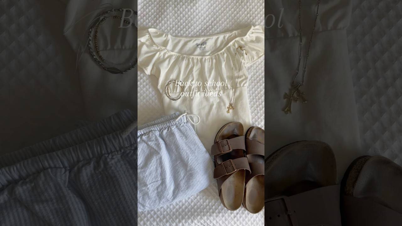 Back to school outfit ideas 🫐🐚 