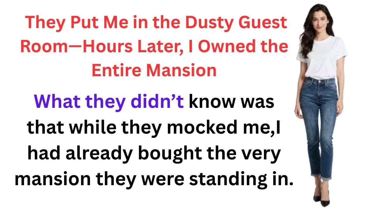 🔥 They Put Me in the Dusty Guest Room—Hours Later, I Owned the Entire Mansion