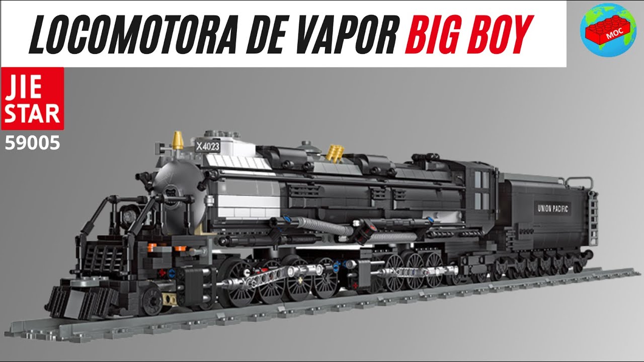 Lego City: JIE STAR 59005 Locomotora BIG BOY UNION PACIFIC X4023
