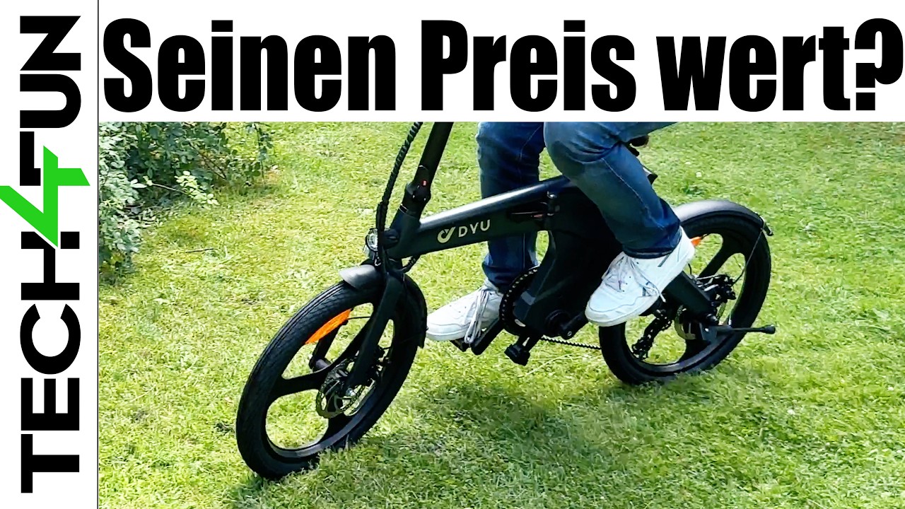 DYU T1 Klapprad | Das Beste unter 800€? | Mein E-Bike Check