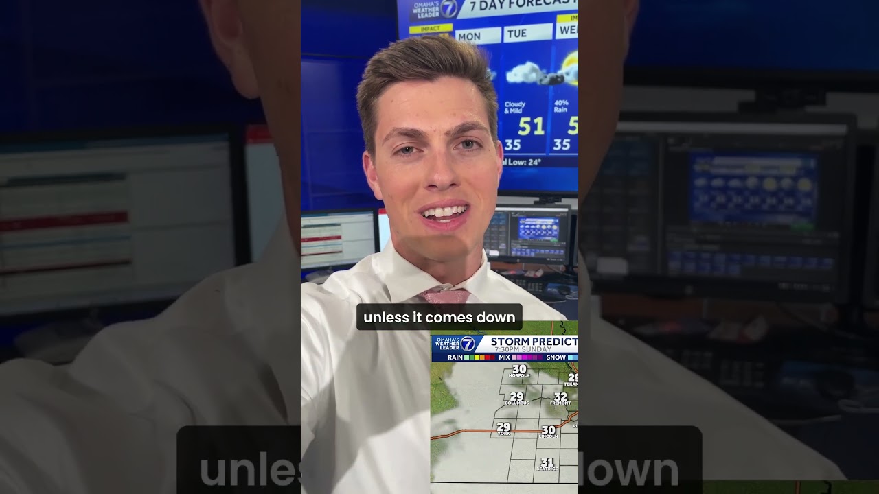 Omaha weather: Sunday snow forecast