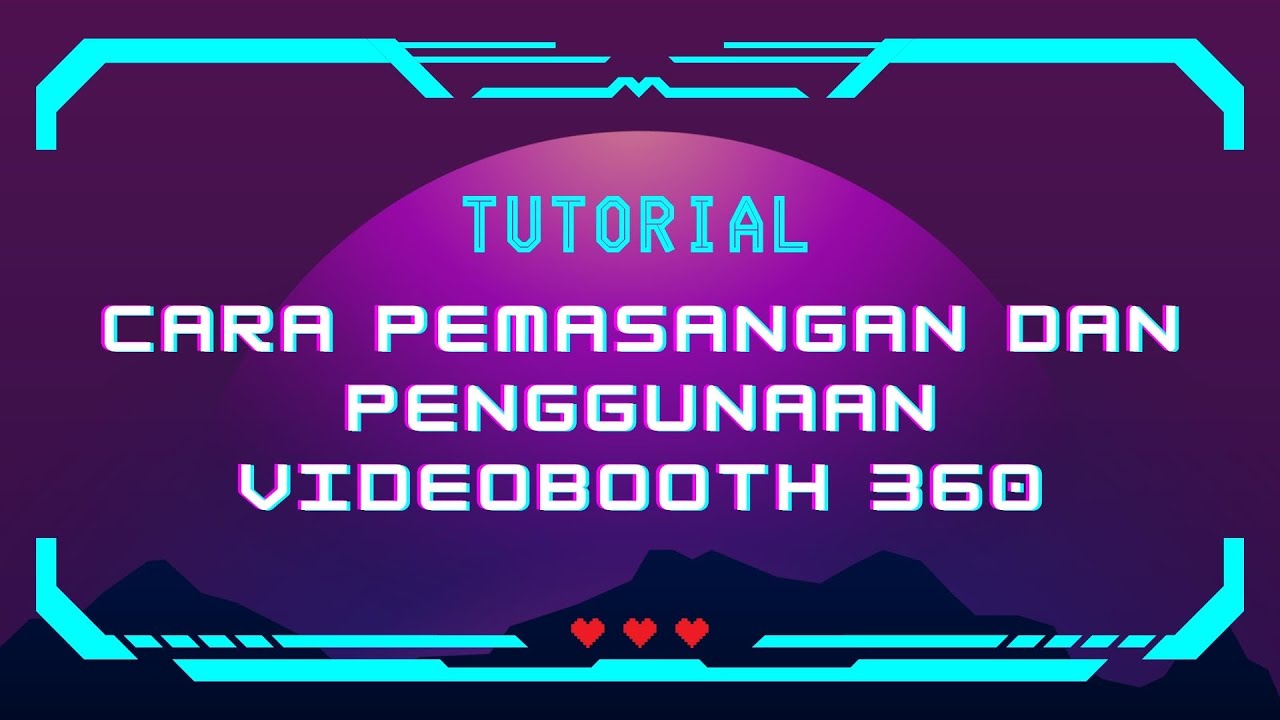 Tutorial Perakitan Video Booth 360 | spin video booth 360 | cara menggunakan video booth 360