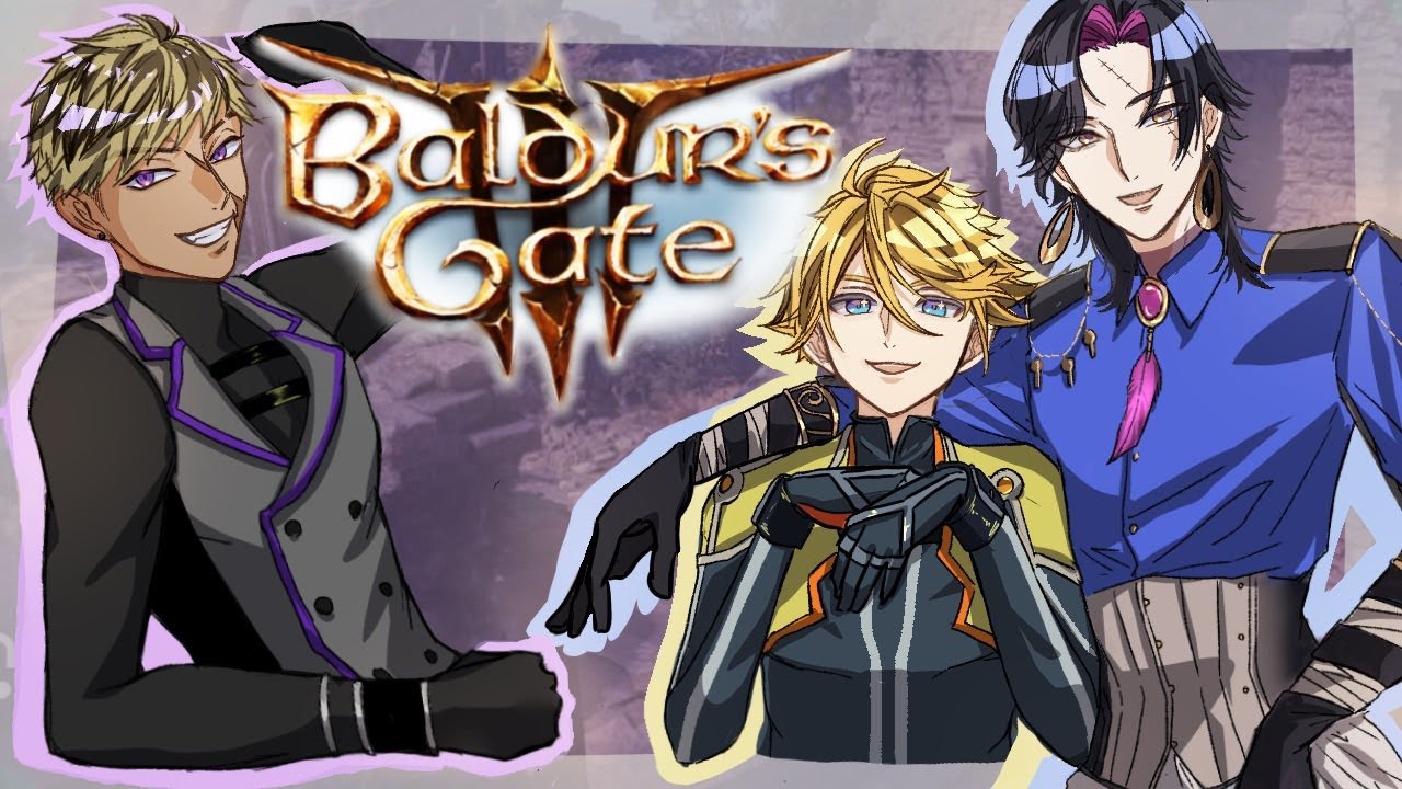【BALDURS GATE 3】BALDING WITH THE BOYS【NIJISANJI EN | Vantacrow Bringer】