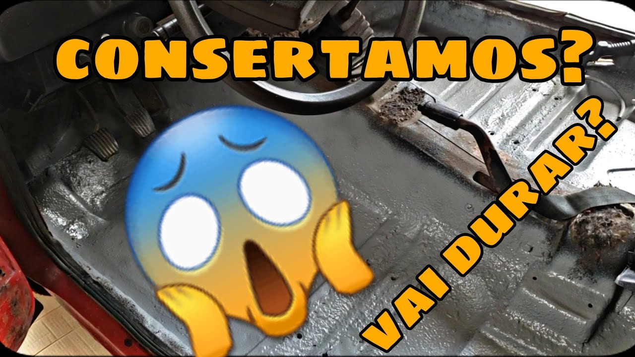 Como Consertar Assoalho Podre Gastando Muito Pouco!!! Projeto Chevette T1 ep 3