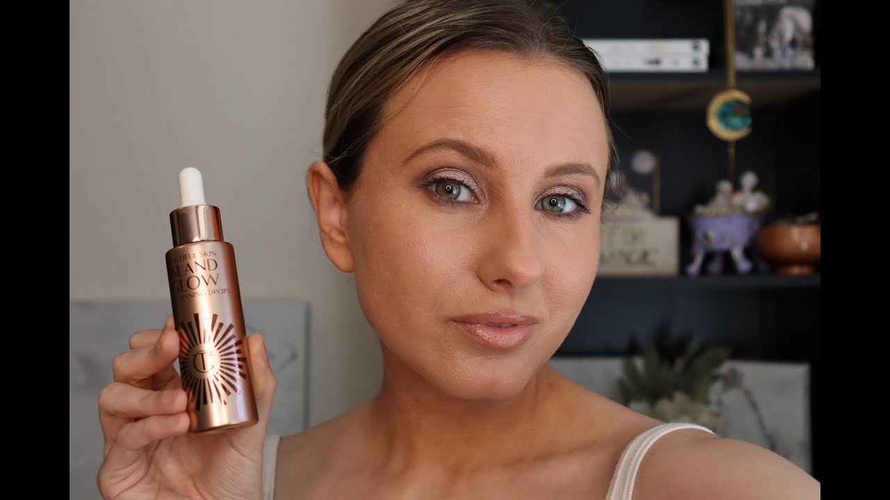 Charlotte Tilbury Island Glow Easy Tanning Drops: Your New Must-Have Review & Demo