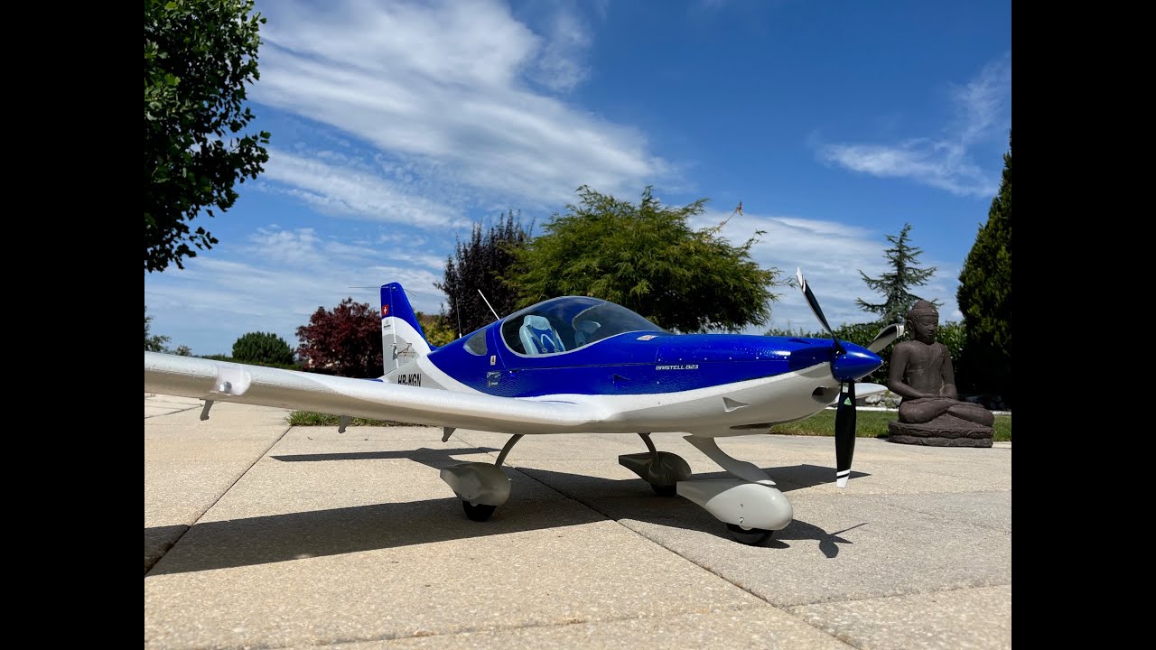 Maiden Flight Bristell BR23 by KAVAN - Payerne February 2024