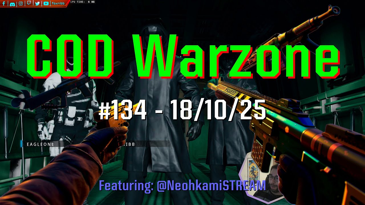 COD Warzone - 134 [4K] - 18/10/25 (ft. @NeohkamiSTREAM)