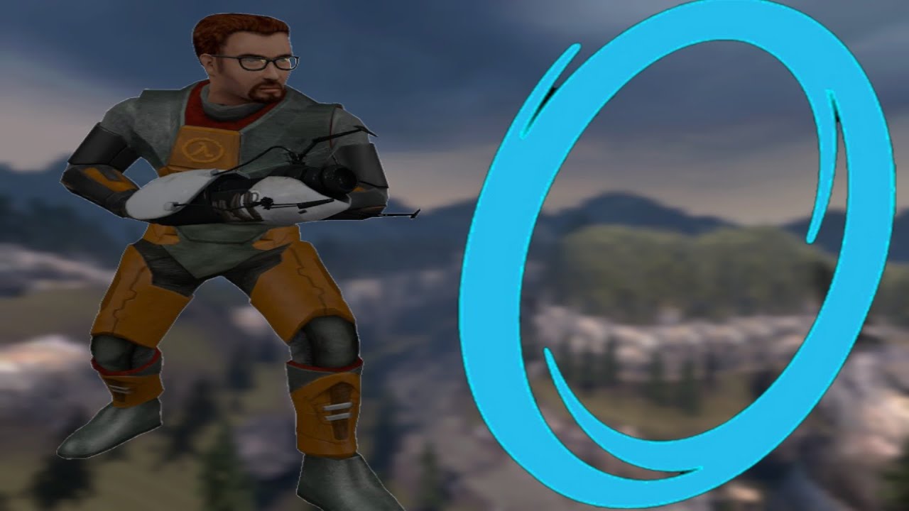 HALF-LIFE 2 Ep 2 С ПОРТАЛЬНОЙ ПУШКОЙ