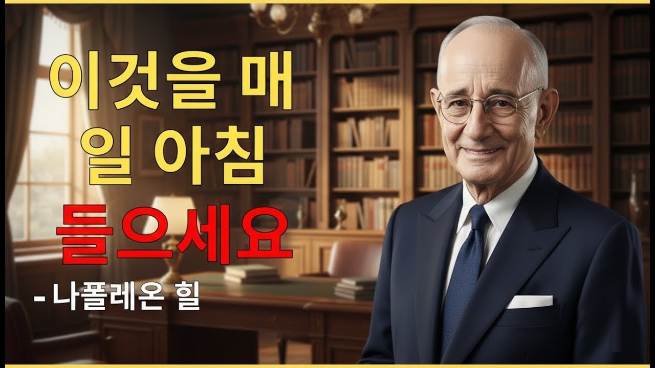 15분 동안 매일 아침 들으세요 – 당신의 인생은 다시는 예전과 같지 않을 것입니다 | 나폴레온 힐