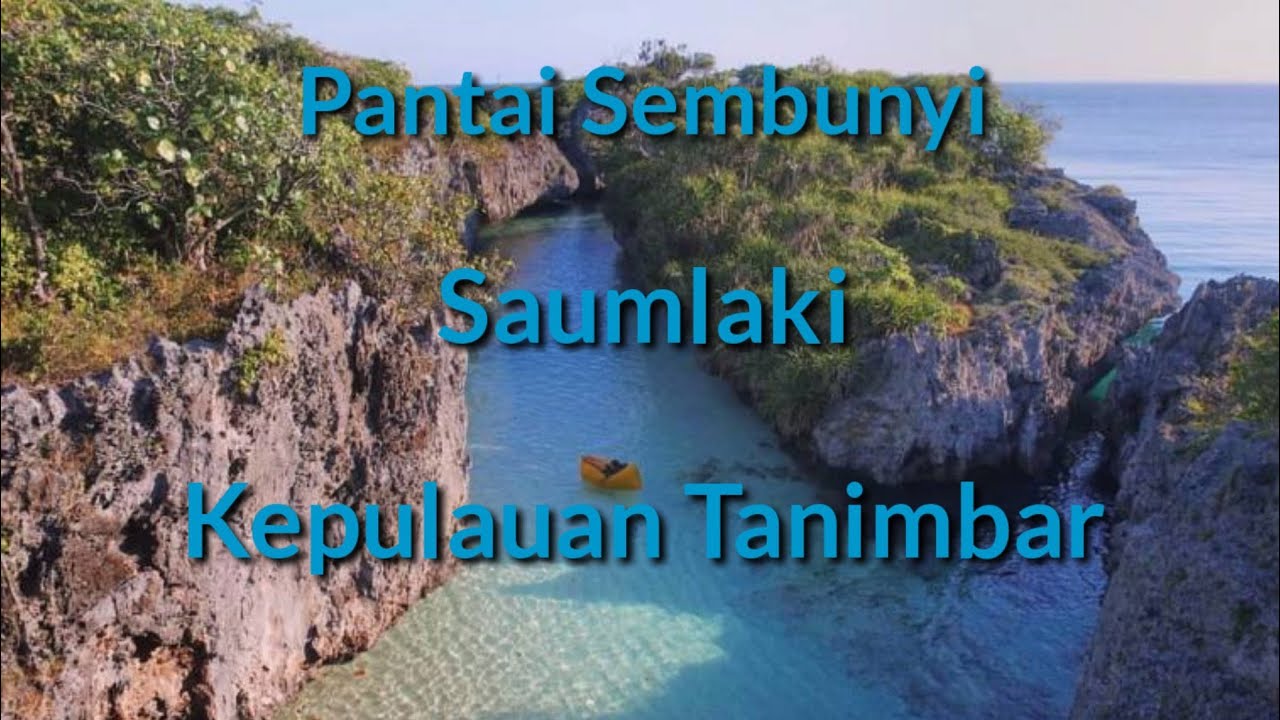 Wisata Pantai Sembunyi di Saumlaki