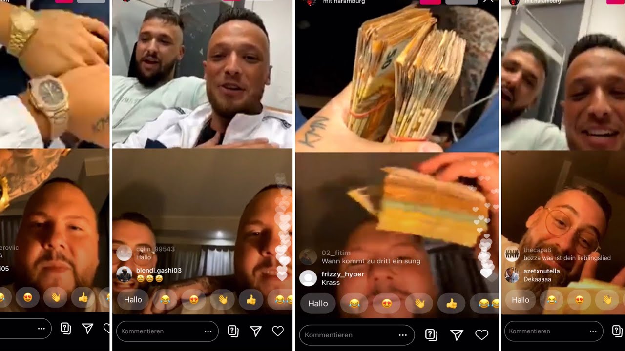 Azet&Albi live mit Bozza + Sido live vor release von Fastlife 2