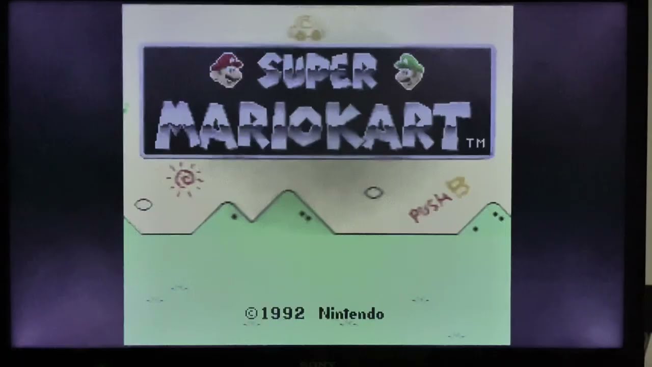 Mushroom Cup - Super Mario Kart