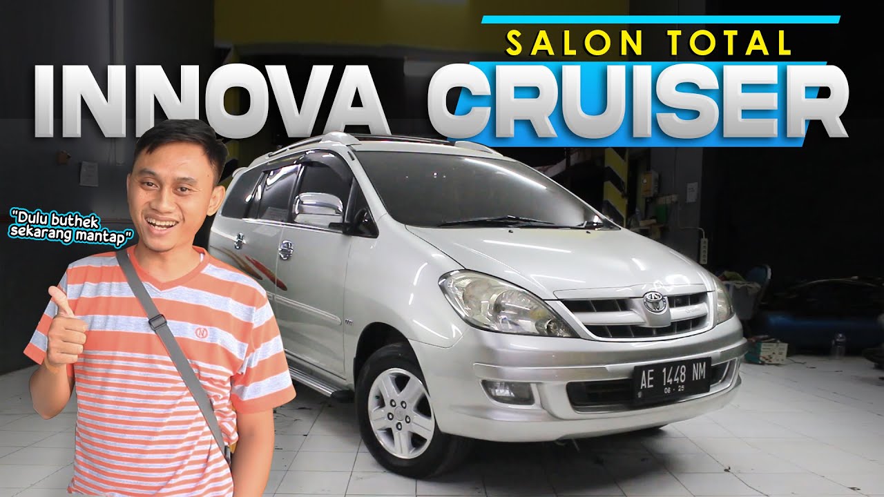 MENOLAK PUNAH !! Salon Mobil Full Detailing Toyota Kijang Innova G Cruiser 2.0 | Jadi Baru Lagi !!