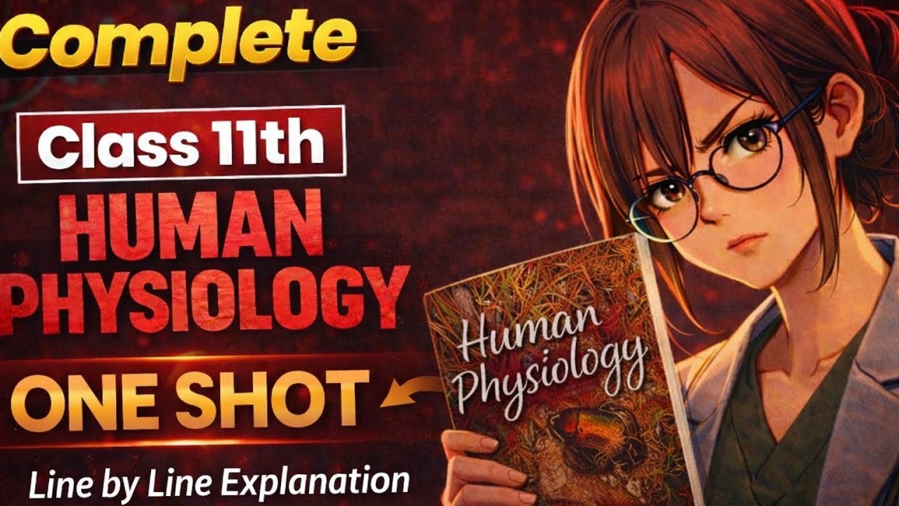 Complete human physiology in one shot 🔥 Part-2 | line by line ncert | NEET 2026 