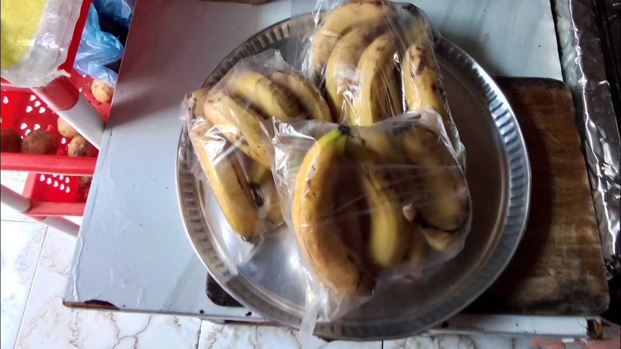 تخزين الموز من السنه للسنه بدون اسمرار باحلي وابسط الطرق من مطبخ كل يوم طبخه 🍌🍌🍌🍌