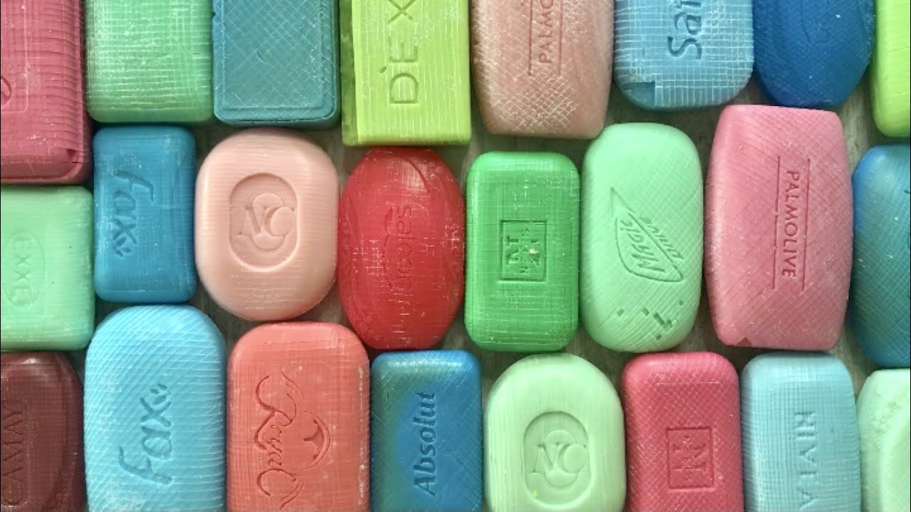 Soap cubes/Dry soap Cutting/ASMR*Video relax # 428