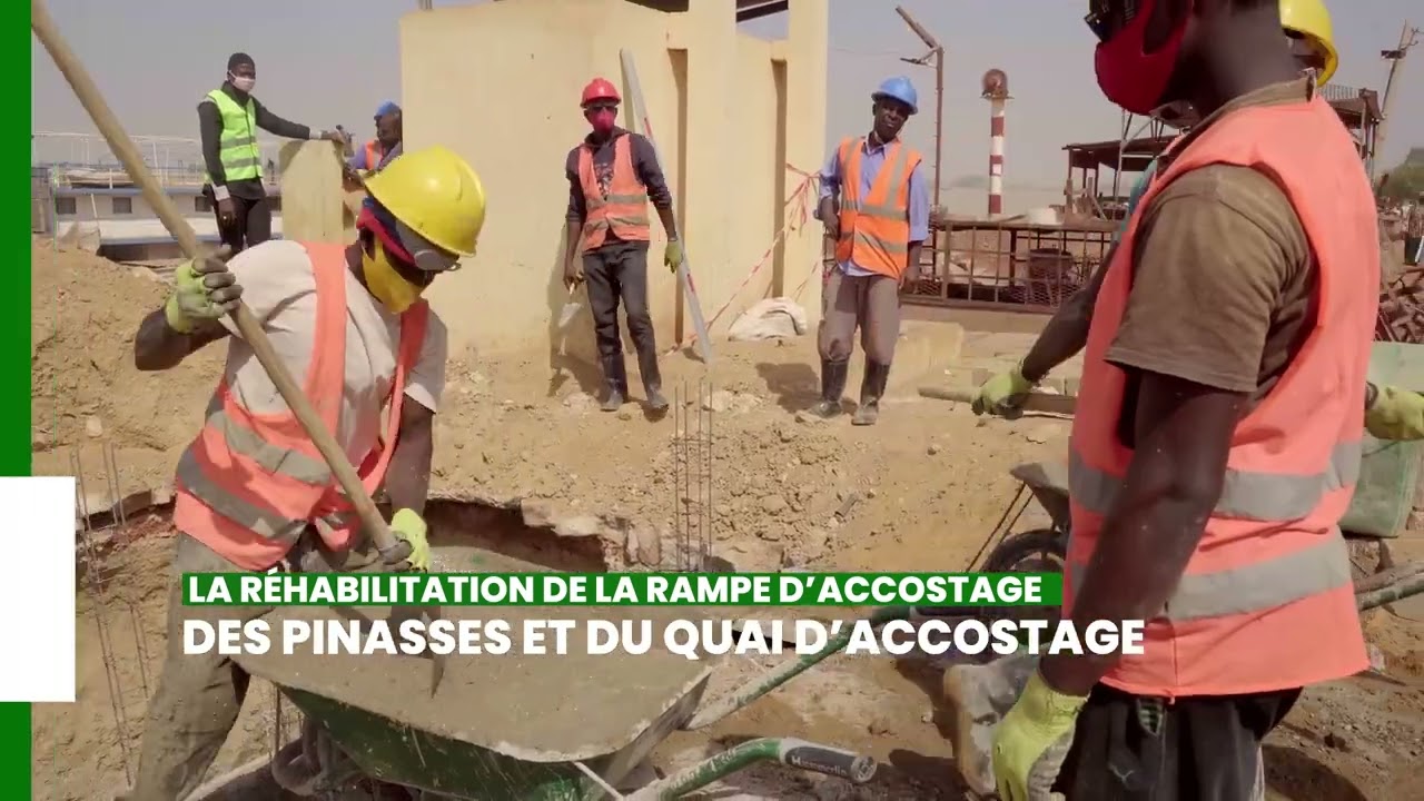Restauration des berges de Mopti Phase 2
