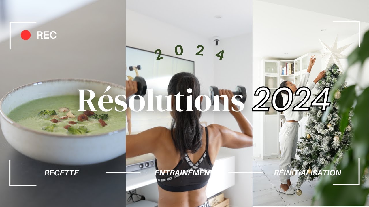 Résolutions 2024| Ménage, désencombrement...| Cadeaux de Noel | Recette healthy vegan | Barbara F
