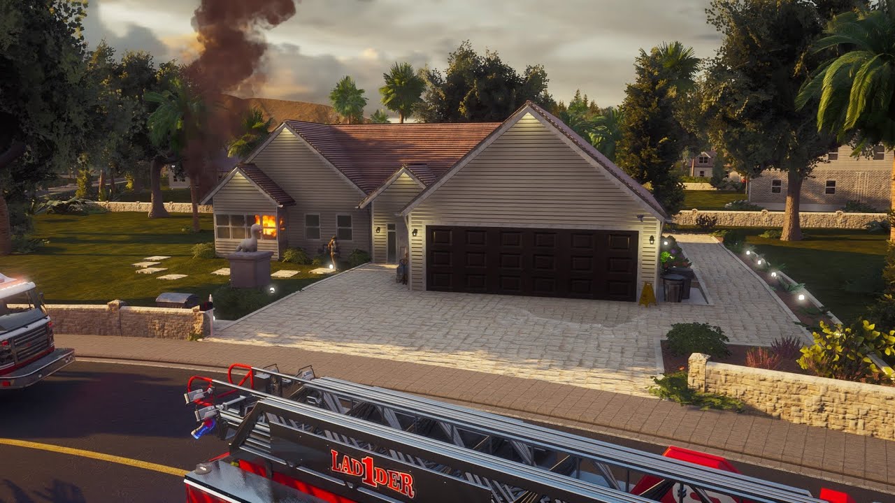 Search And Rescue Mission Fighting Fires In Firefighter Simulator The SQUAD In 4K