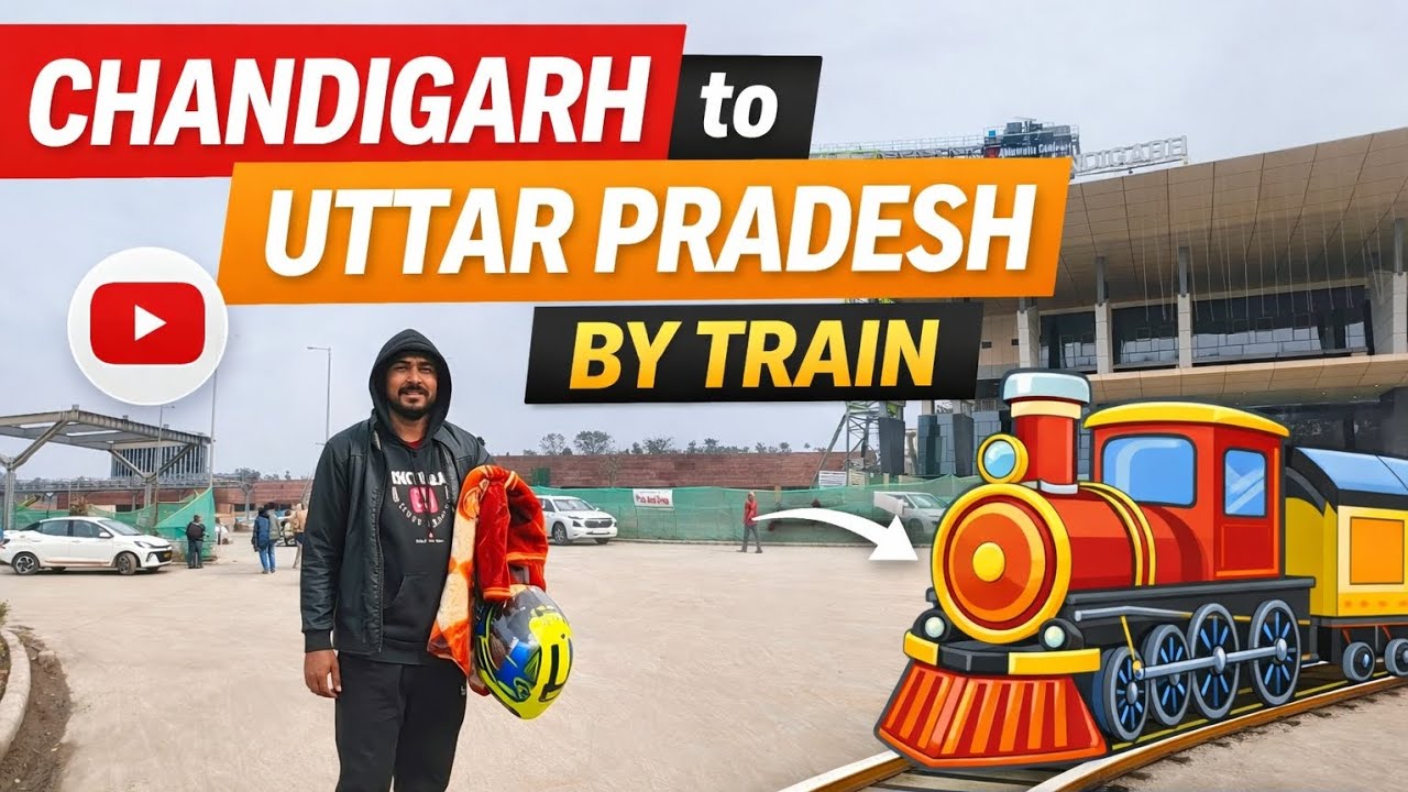 My journey is Chandigarh to Uttar Pradesh✌️🚆🔥🔥#viralvideo #youtubevlogs #newvlogs 