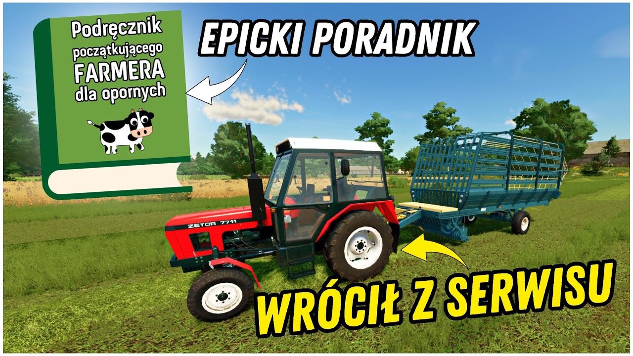 Dziadek Tadek miał taki poradnik! Czy Zetor wrócił sprawny? Miastowy na gospie #2