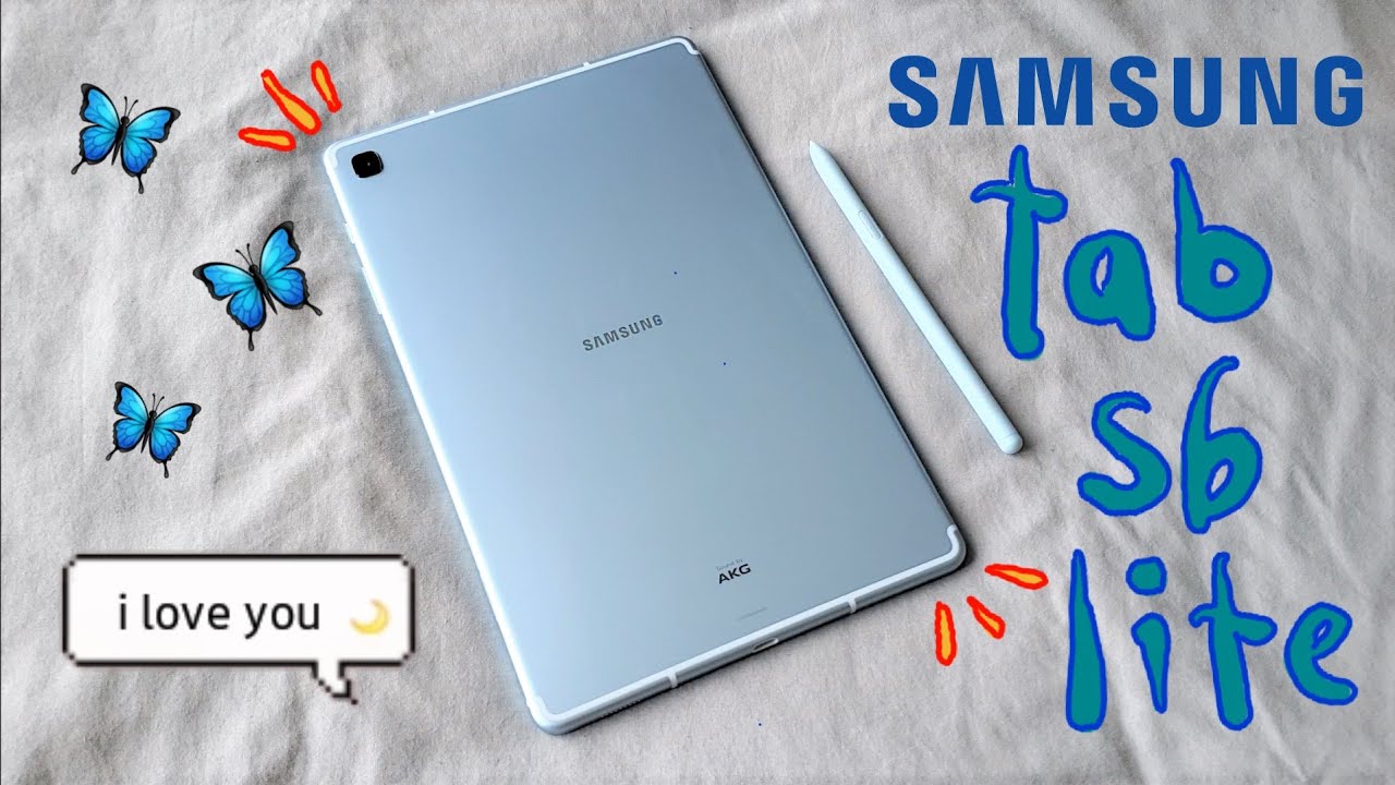 UNBOXING SAMSUNG TAB S6 LITE | MY FIRST TAB | MY FIRST IMPRESSION