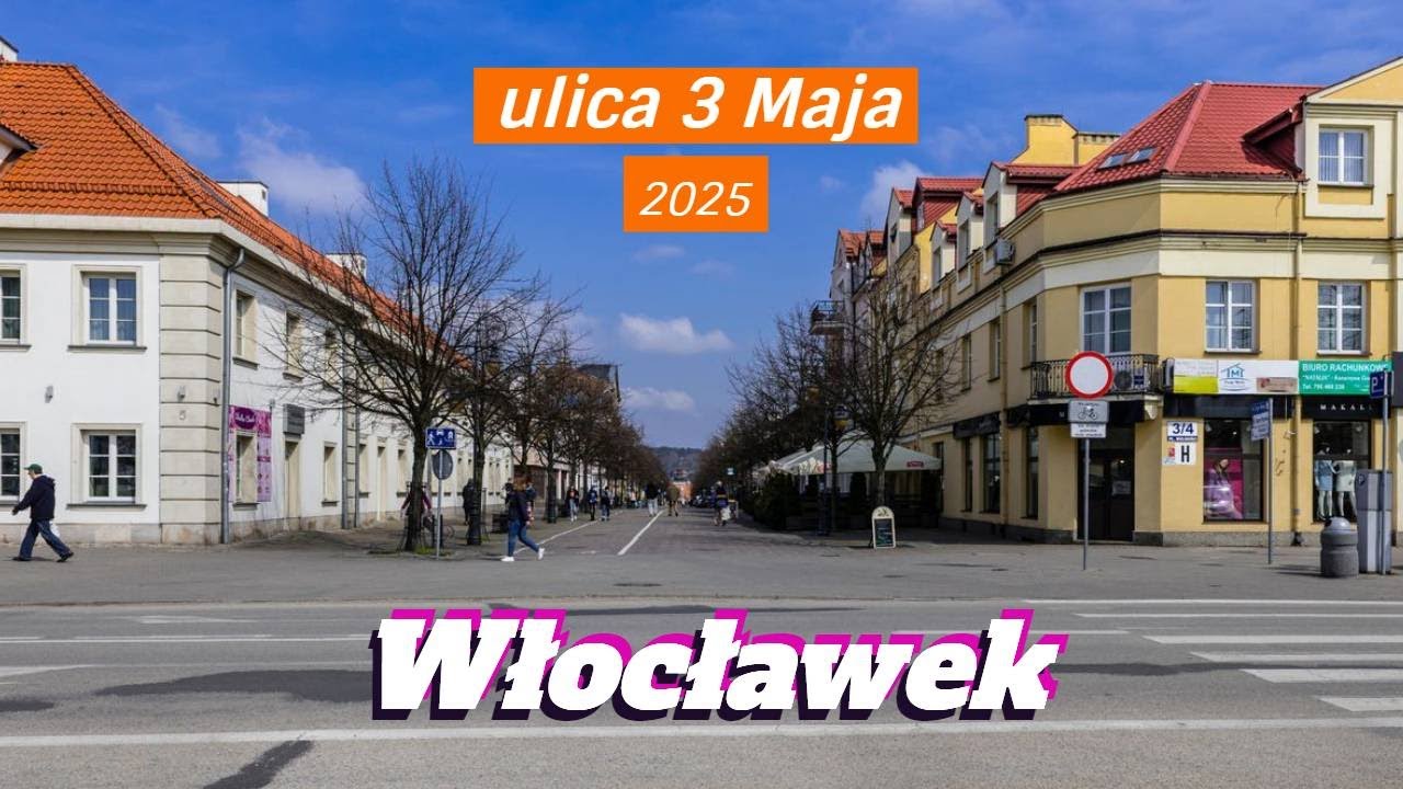 Włocławek ul  3 Maja.