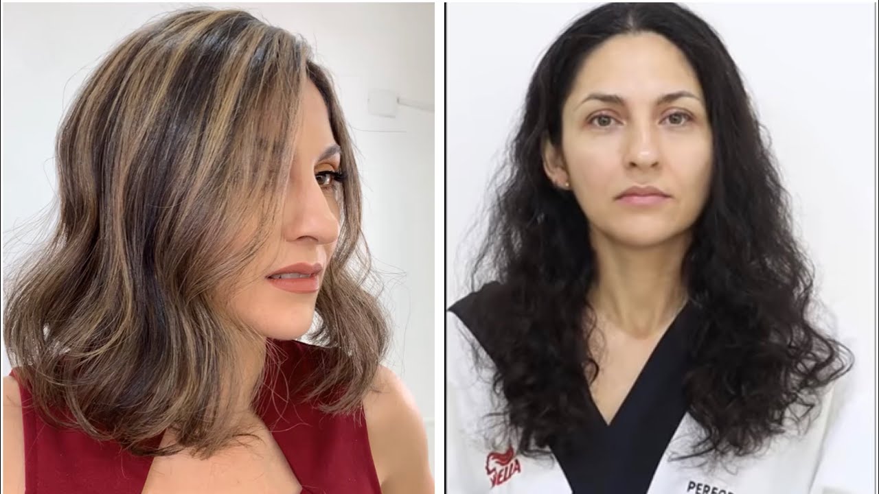Balayage COLOR MIEL TE ACLARA LA PIEL Y te quita varios a&ntilde;os Facil paso a paso
