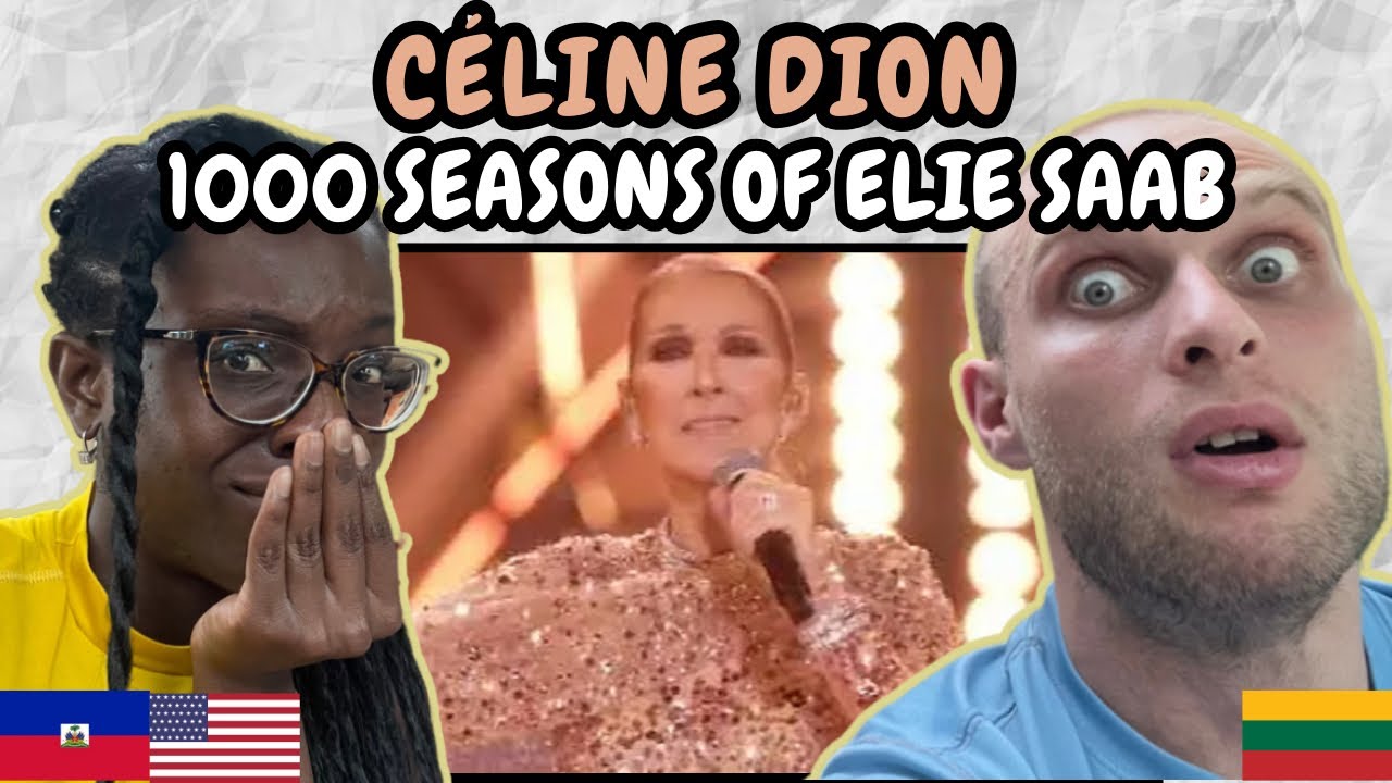REACTION TO Céline Dion - Live Performance at The 1001 Seasons of ELIE SAAB | FIRST TIME WATCHING