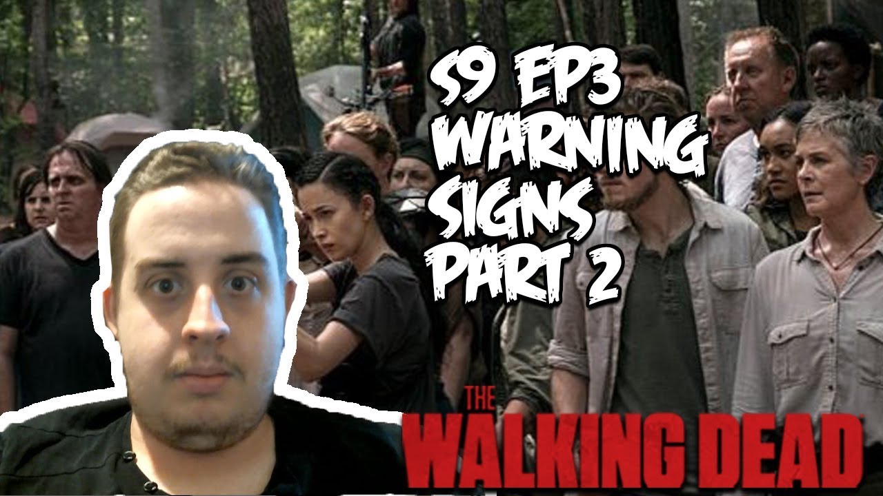 DANY REACTS! THE WALKING DEAD SEASON 9 EPISODE 3 WARNING SIGNS PART 2
