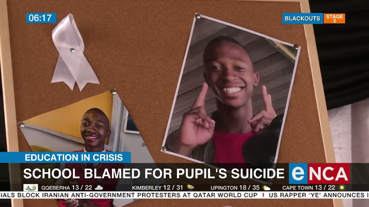 School blamed for pupil's suicide