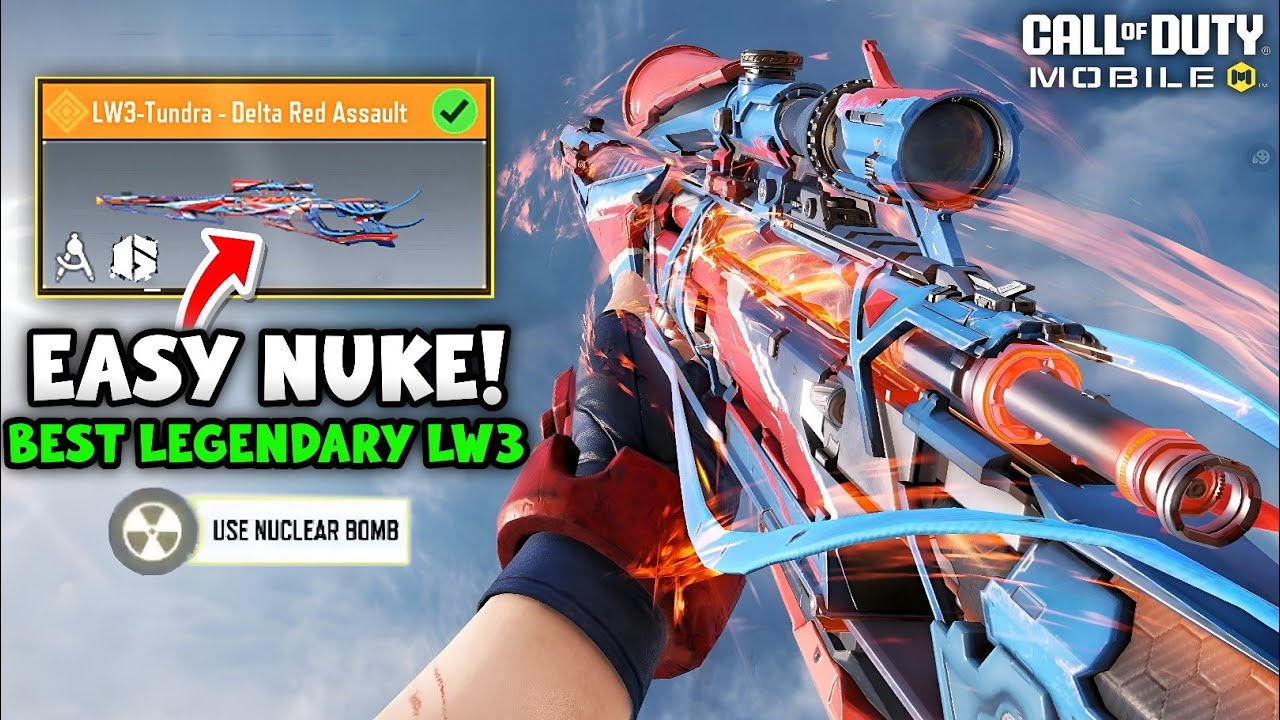 Новый легендарный предмет LW3-Tundra Delta Red Assault позволит вам легко нанести ядерный удар!