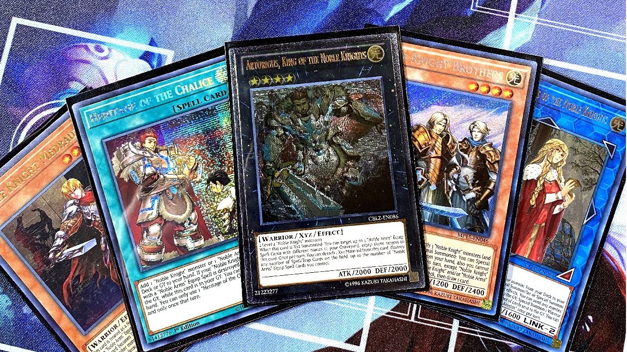 Noble Knight Deck Profile (January 2021) Yu-Gi-Oh!