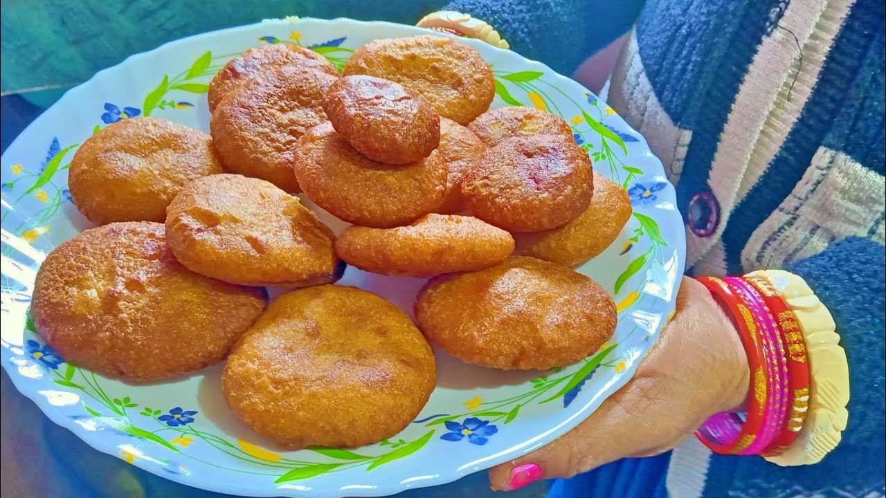 गुड़ पीठा बनाने का आसान तरीका | मकरसंक्रांति विशेष स्वादिस्ट पकवान  | CHAWAL KI ROOTI