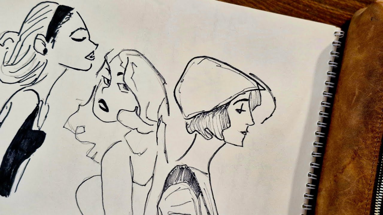 Everything I Drew This Month | Sketchbook Tour😇