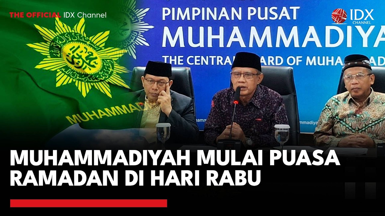 Muhammadiyah Mulai Puasa Ramadan di Hari Rabu | IDXC UPDATE