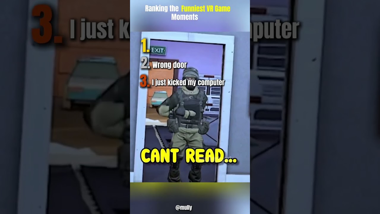 Ranking the FUNNIEST VR moments🤣💥