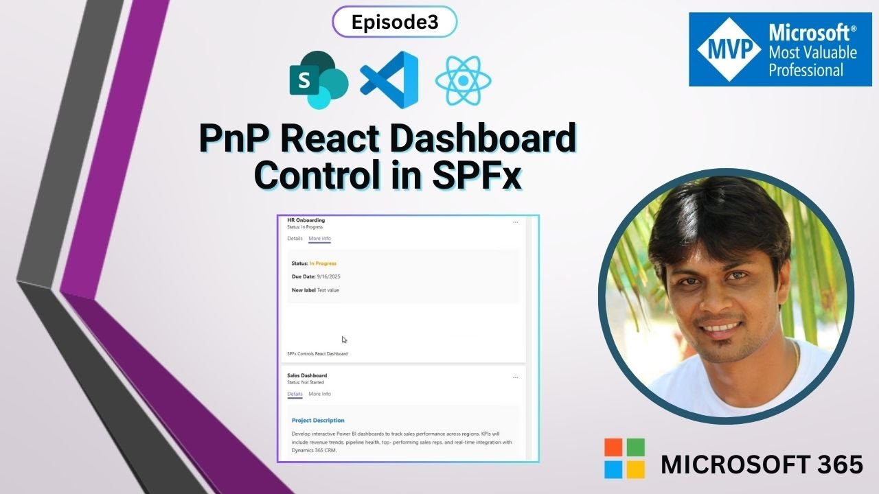 PnP Dashboard Control SPFx Tutorial | Build Modern Dashboards in SharePoint #spfx