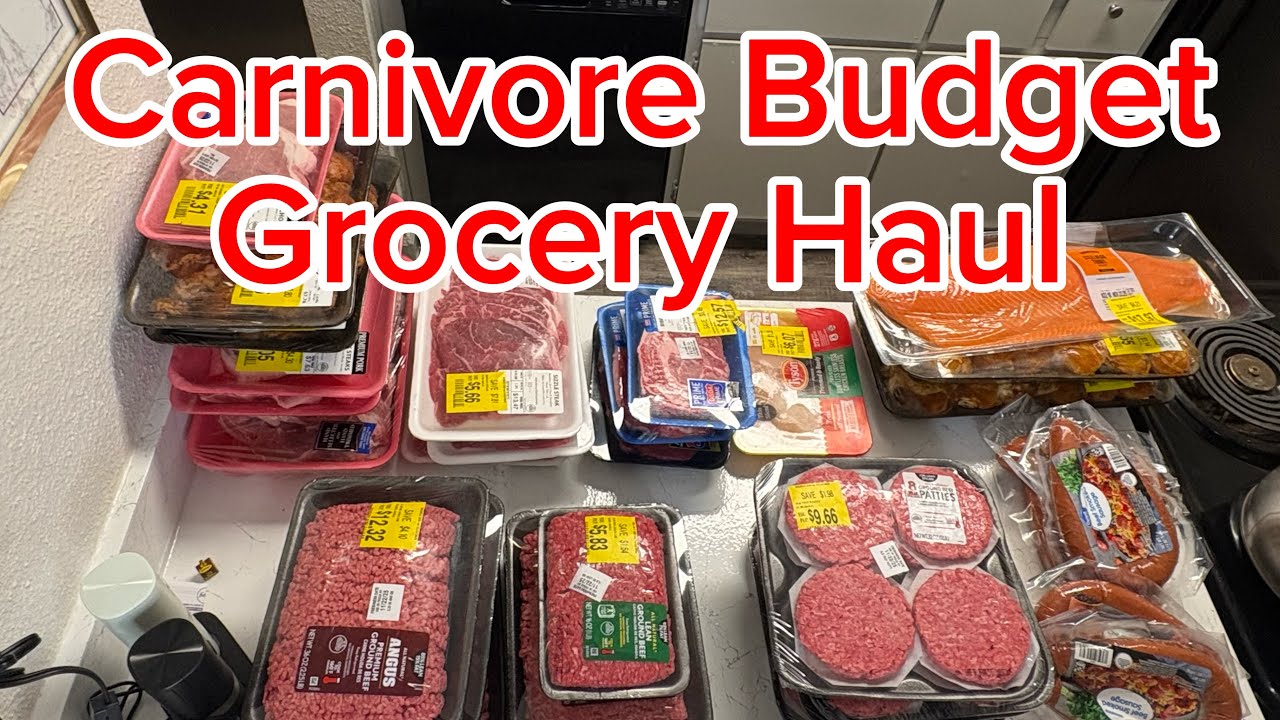 Бюджетный набор продуктов CARNIVORE! - Издание #Walmart!