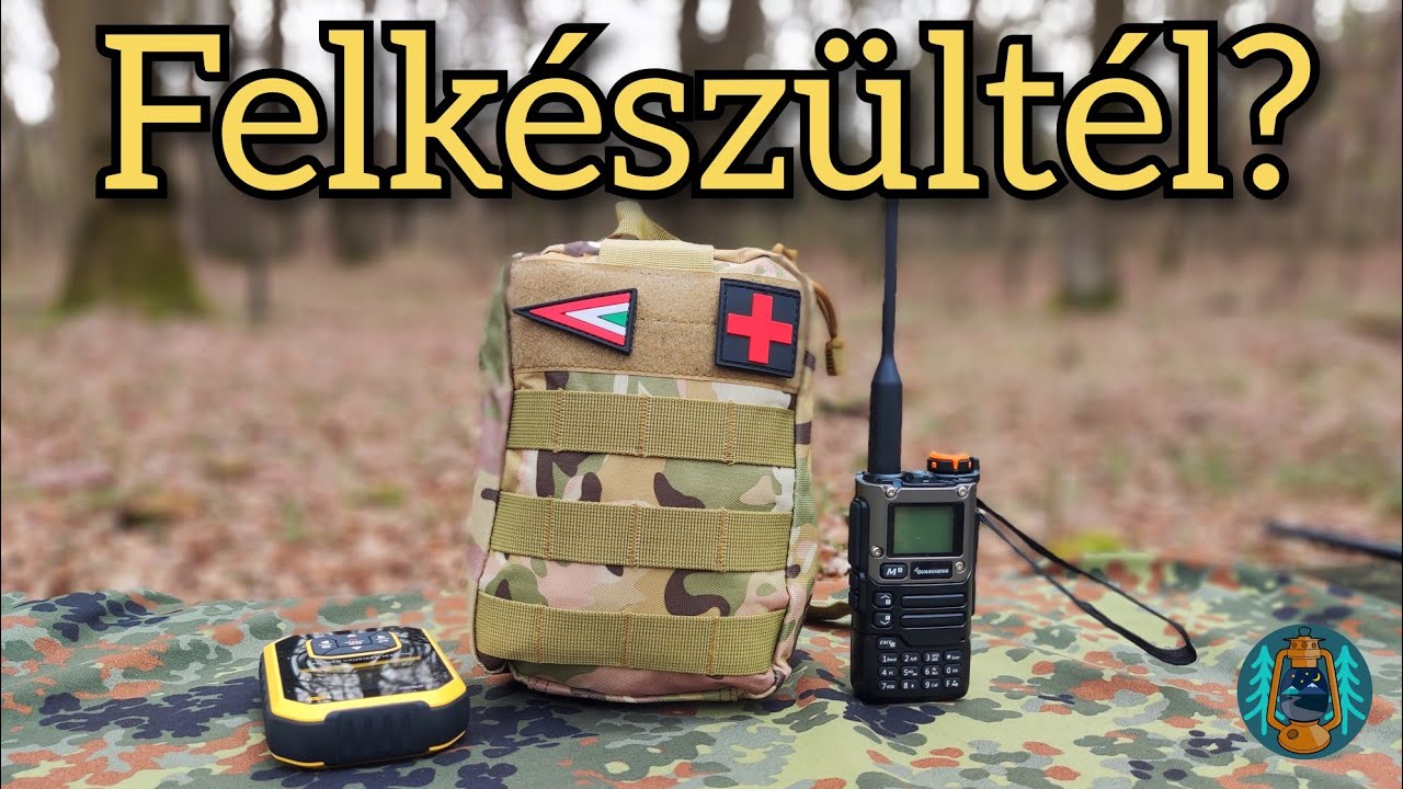 Prepper Zóna - Felkészülten: Elsősegély és EDC felszerelések