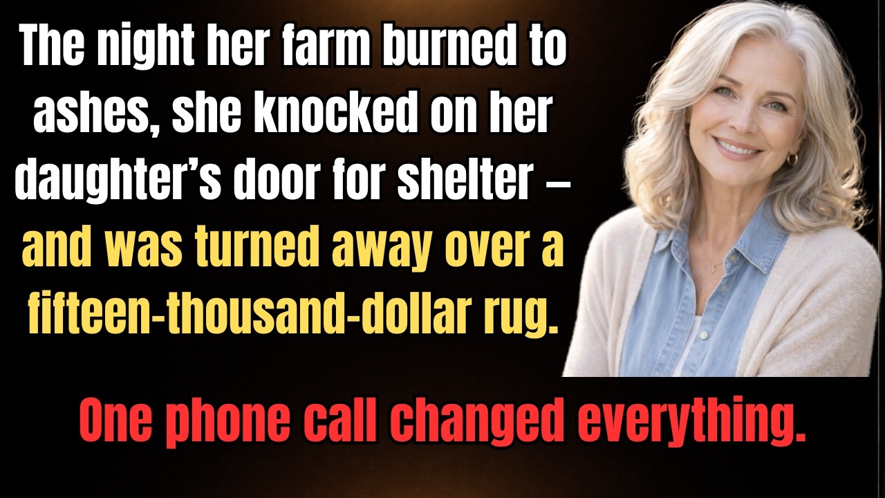 My farm burned down. My family called me homeless. So I called the billionaire I used to..