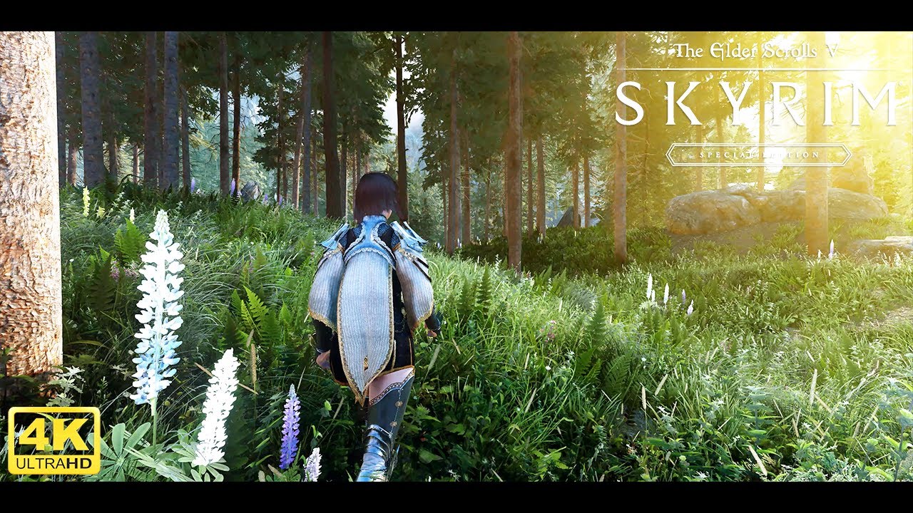 🔥 Skyrim Special Edition Ultra Modded 4K 2021 : Best Graphics !! w/Modlist !! 🔥