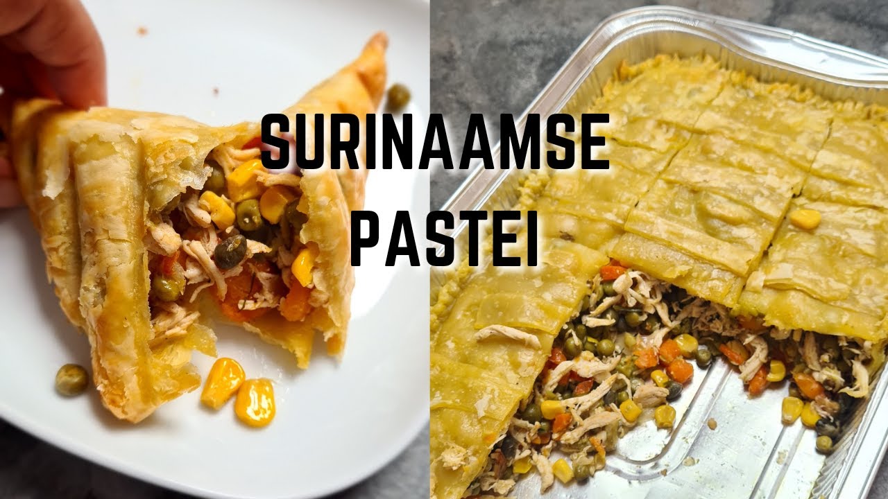 Recept: Lekkere Surinaamse Pastei | Chicken Pie | CWF