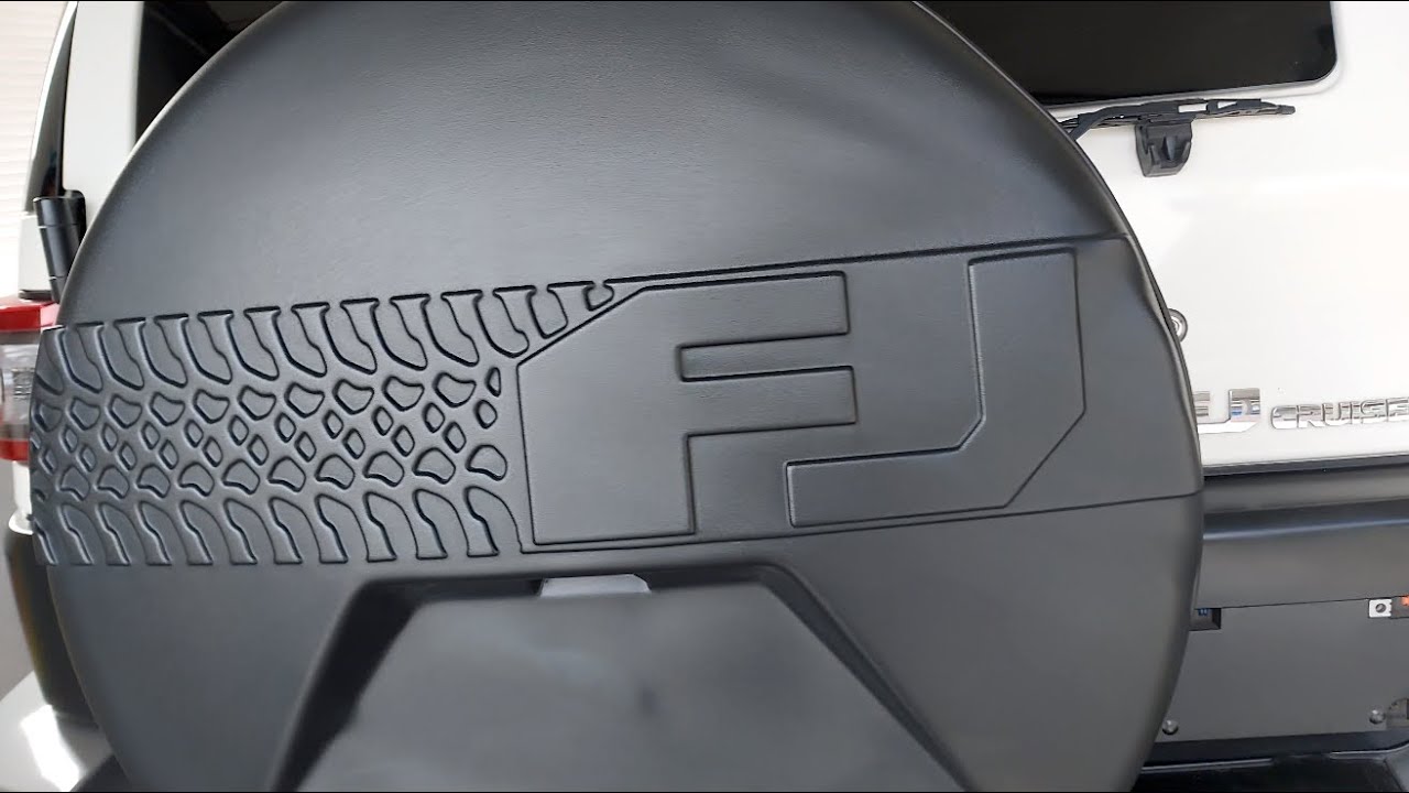 FJ Cruiser Spare Tire Cover Removal