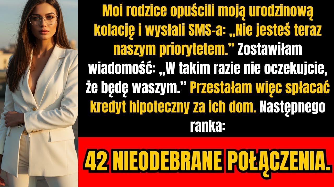 Rodzina mnie zignorowała — więc zostawiłam im wiadomość, której nie zapomną