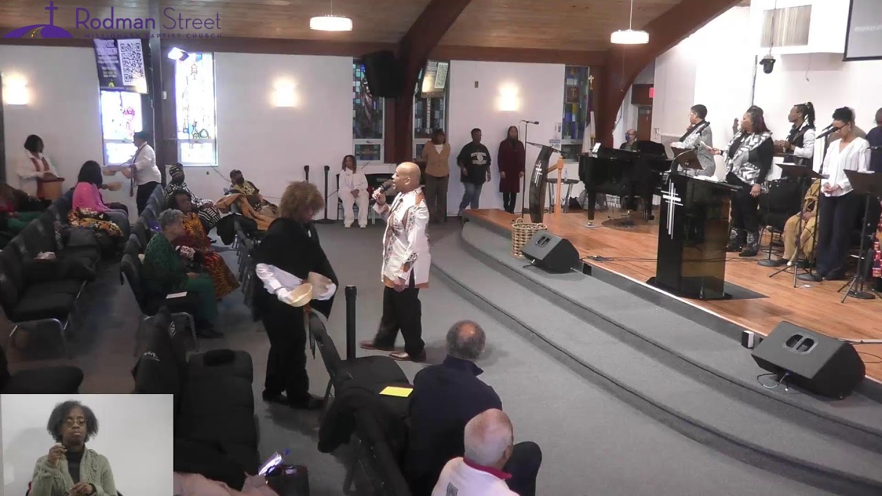 VIRTUAL WORSHIP WITH RODMAN STREET CHURCH AND DR. DARRYL T. CANADY