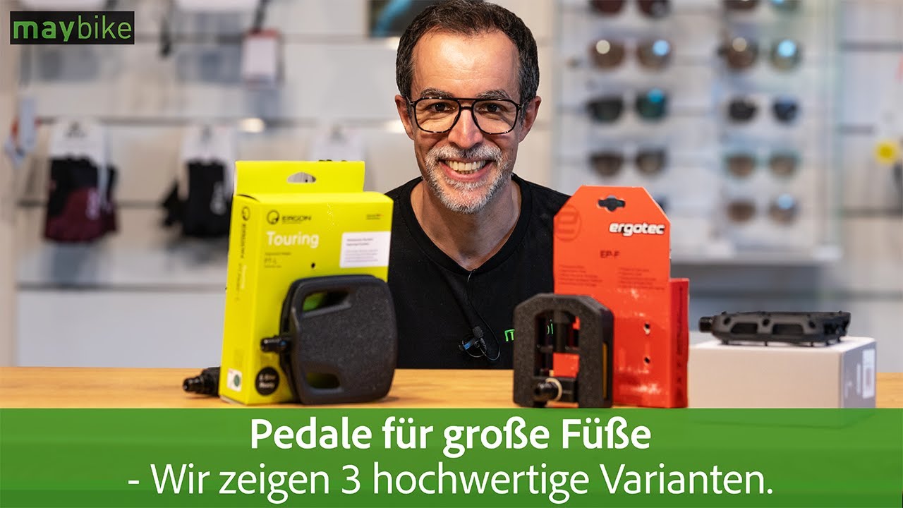 Pedale für große Füße - Wir zeigen 3 hochwertige Varianten.