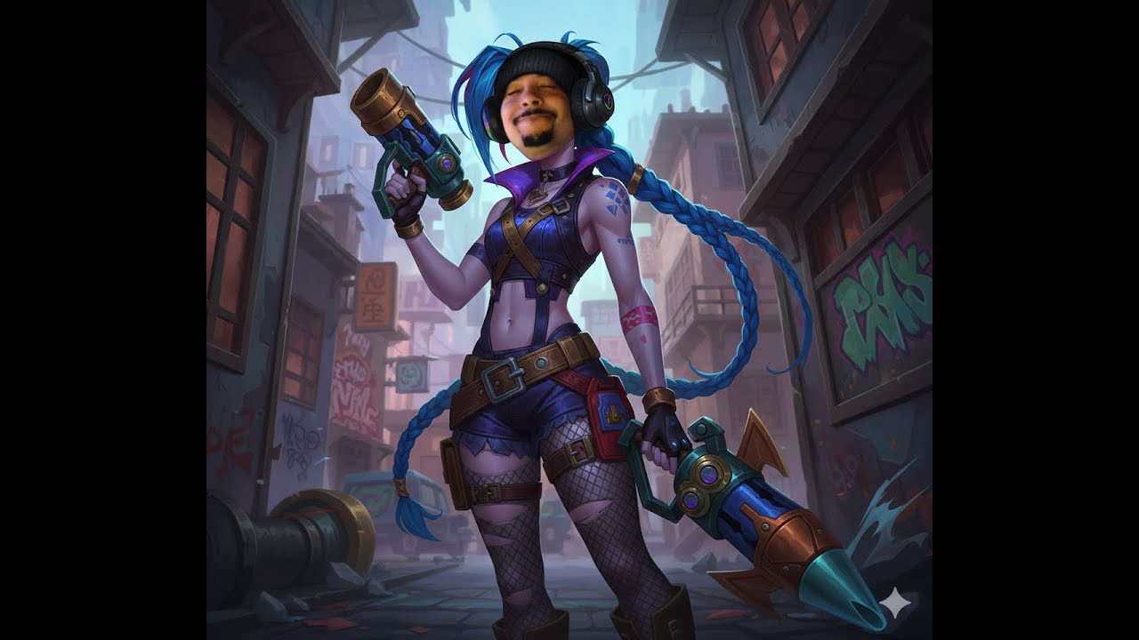 When you thought it was gg #leagueoflegends #jinx #twitch #gaming #riotgames #fypp #JinxPlays