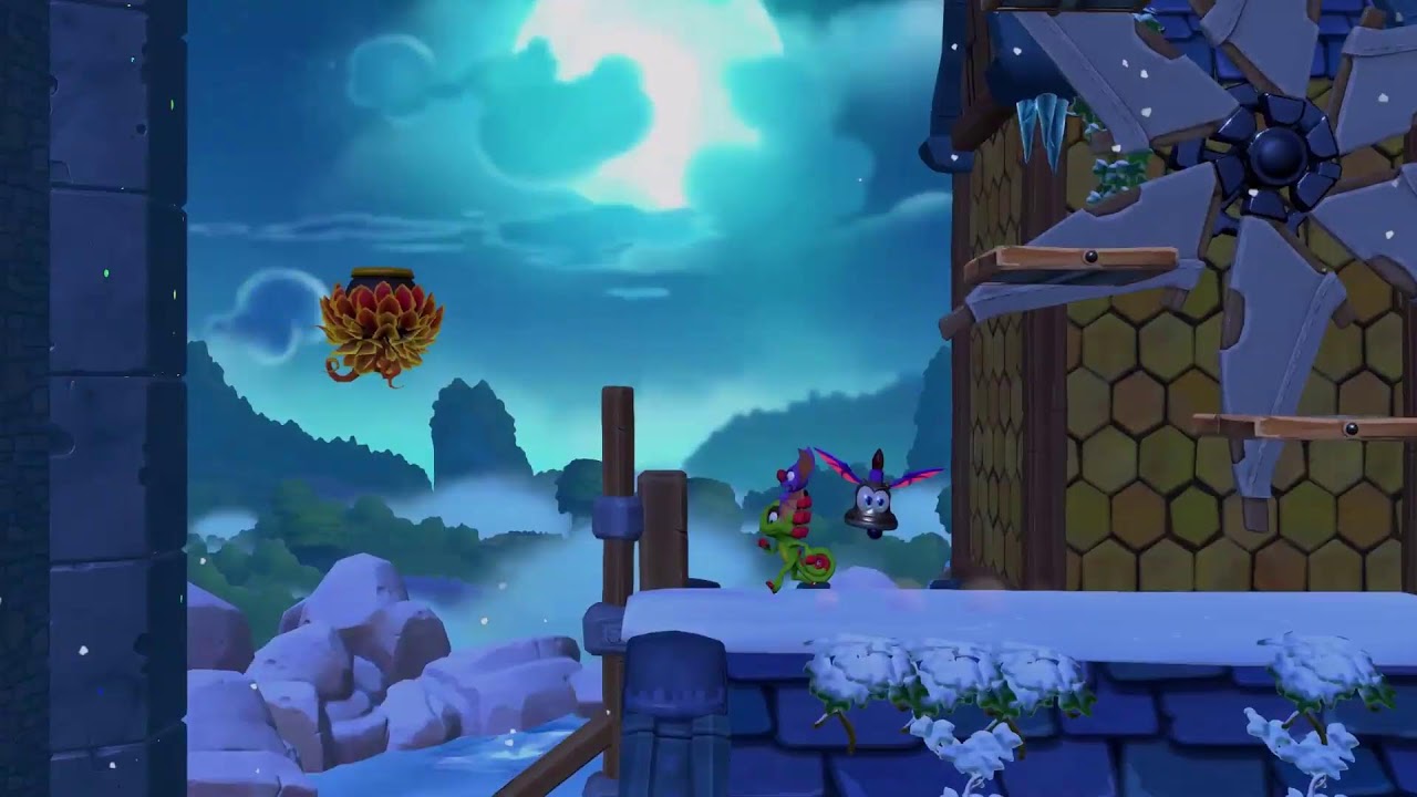 Playing Yooka-Laylee and the Impossible Lair on PlayStation 5
